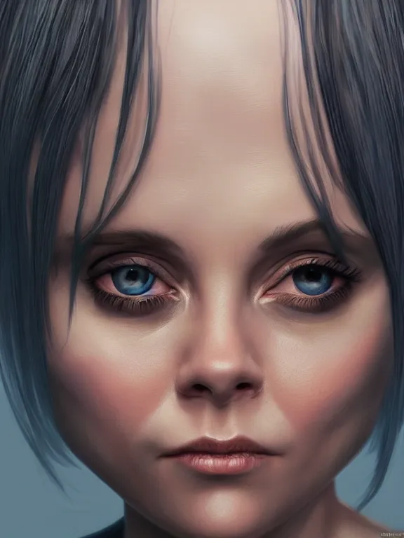 Image similar to Christina Ricci, hyperdetailed, artstation, cgsociety, 8k