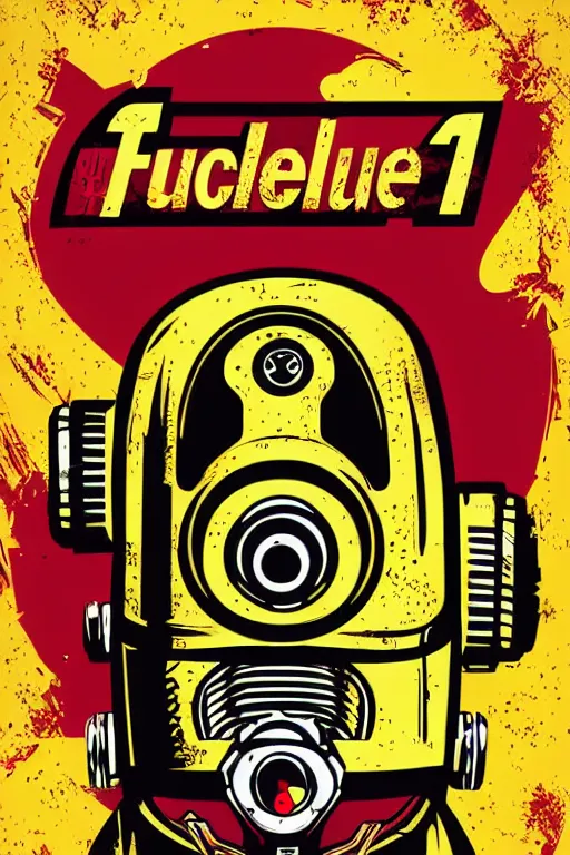 Image similar to fallout 7 6 retro futurist illustration art by butcher billy, sticker, colorful, illustration, highly detailed, simple, smooth and clean vector curves, no jagged lines, vector art, smooth andy warhol style