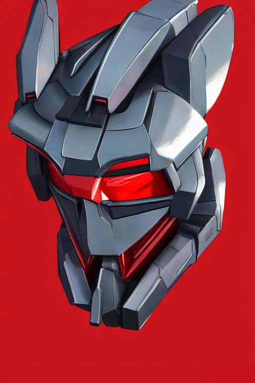 Image similar to drdisrespect as a gundam, 4 k, hd 2 0 2 2 3 d cgi rtx hdr style chrome reflexion glow fanart, global illumination ray tracing hdr fanart arstation by ian pesty by jesper ejsing pixar and disney unreal zbrush central hardmesh