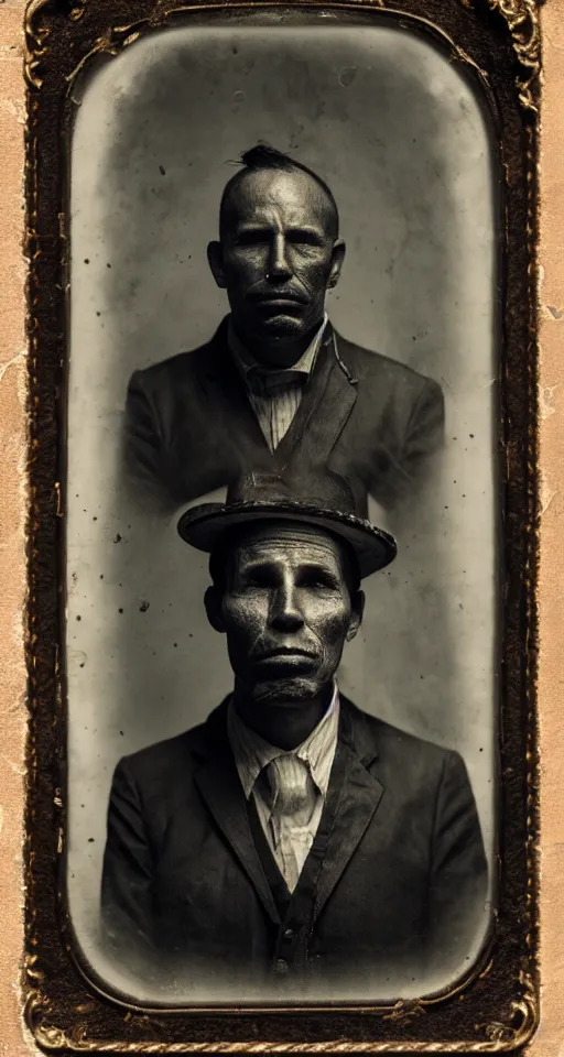 Prompt: a highly detailed digital collodion photograph, a portrait of a blackjack dealer