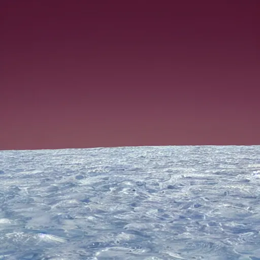 Image similar to Ground view of of Neptune, sharp, endless horizon, award winning photography