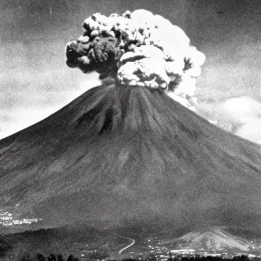 mount vesuvius eruption 1944