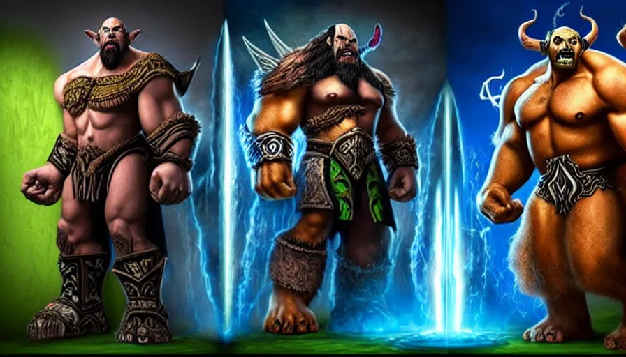 Image similar to the two complementary forces that make up all aspects and phenomena of life, from Warcraft