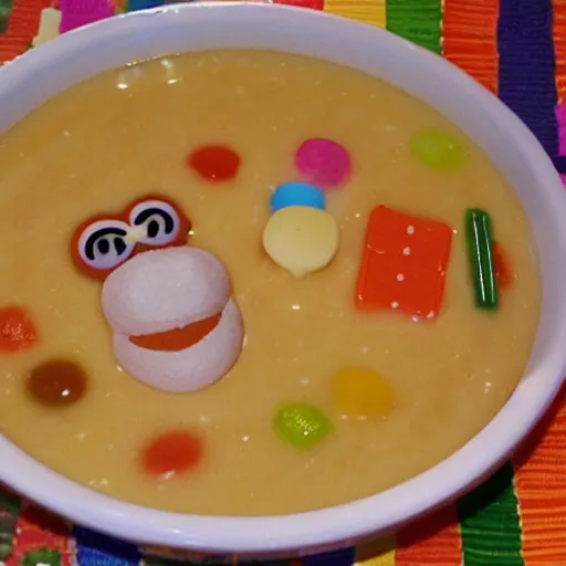 Image similar to muppet alphabet soup