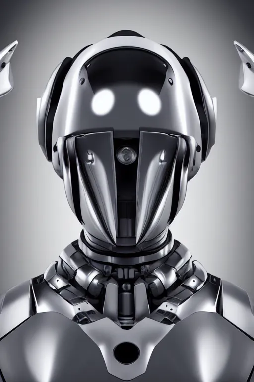 Prompt: symmetrical!! cybernetic helmet designs, very photo realistic, mecha inspired, futuristic, sci - fi, dystopian, pinterest, shutterstock, aliexpress, keyshot render, unreal engine