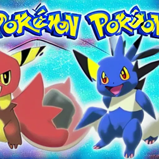 Image similar to new and wild Pokémon in the style of Pokémon  Scarlet and Violet 4k ultra high quality