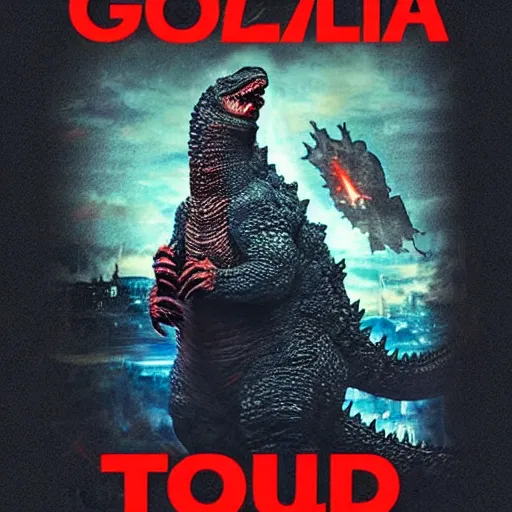 Prompt: godzilla trump