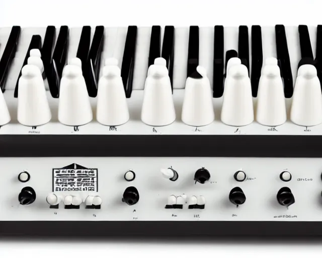 Image similar to Modular buchla synthesizer white ufo