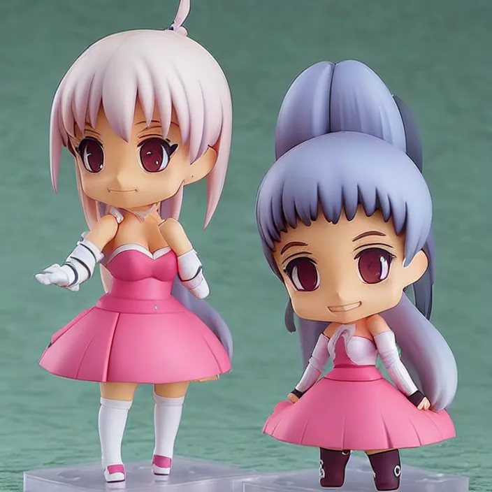 Prompt: Ariana Grande, An anime nendoroid of Ariana Grande, figurine, detailed product photo