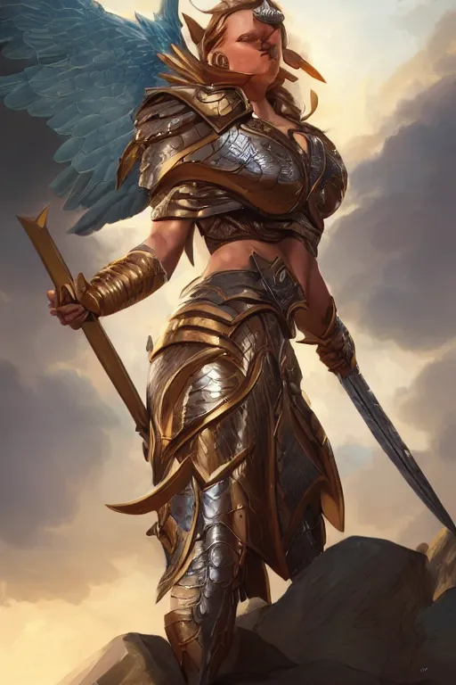 Image similar to amazon valkyrie athena, d & d, fantasy, portrait, highly detailed, headshot, digital painting, trending on artstation, concept art, sharp focus, illustration, art by artgerm and greg rutkowski and magali villeneuve