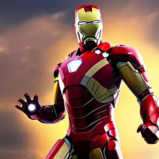 Image similar to ironman\'s armor is cheddar cheese and he is flying, ultra hd, 4k, photorealistic