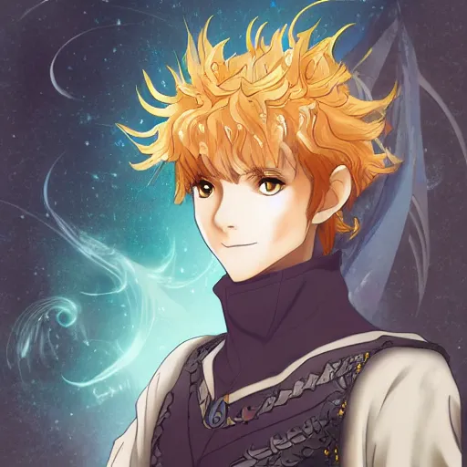 Image similar to portrait of oberon the king of faeries, anime fantasy illustration by tomoyuki yamasaki, kyoto studio, madhouse, ufotable, comixwave films, trending on artstation