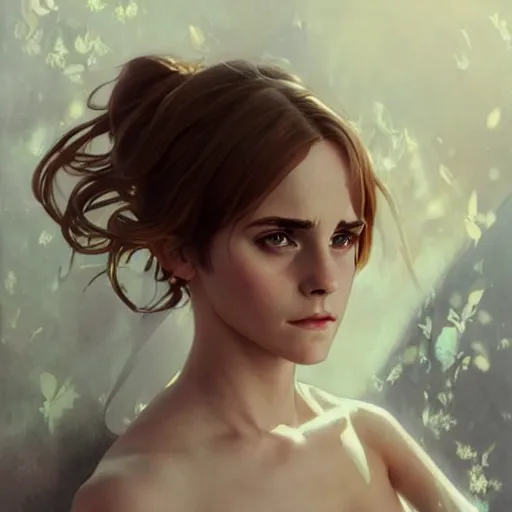 Image similar to ultra realistic illustration, emma watson anime, intricate, elegant, highly detailed, digital painting, artstation, concept art, smooth, sharp focus, illustration, art by artgerm and greg rutkowski and alphonse mucha and wlop