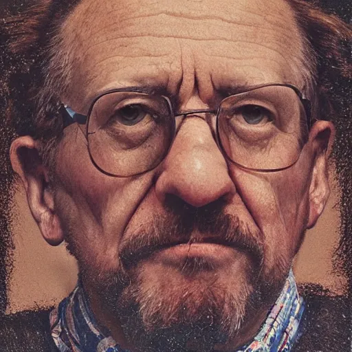 Image similar to by Chuck Close