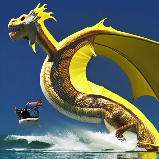 Image similar to national geographic professional photo of dragonair, award winning