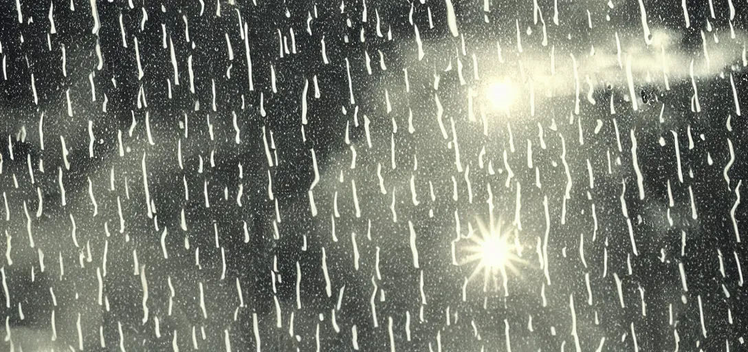 Image similar to Rain and Sun at the same time