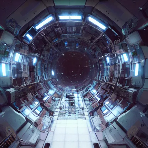 Prompt: The Large Hadron Collider after its conversion into an orbital defense system, in the style of Ruan Jia and Mandy Jurgens and Greg Rutkowski, trending on Artstation, award winning, unreal engine, octane render