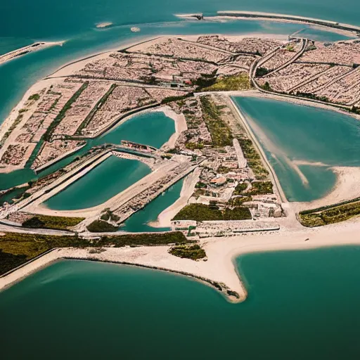 Image similar to Île de Ré viewed from a plane or a boat