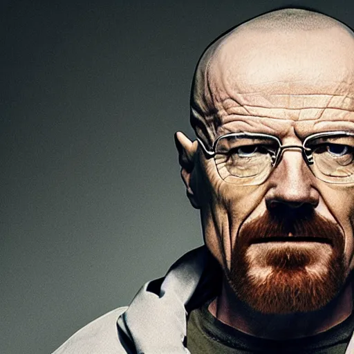 Image similar to film still of Walter White as Jesse Pinkman in Breaking Bad