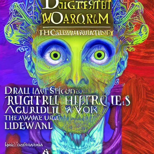 Prompt: Digital art of the most interesting and impactful book you could ever read in a lucid dream, high detail, award winning