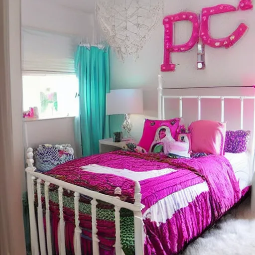 Image similar to teen girls bedroom