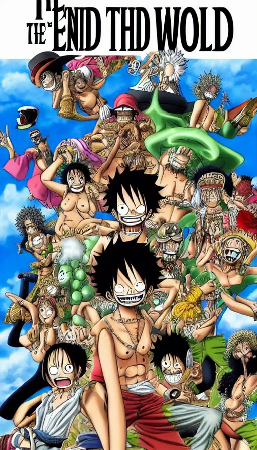 Image similar to the end of the world, from one piece