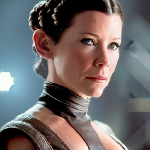 Image similar to Evangeline Lilly as Princess Leia