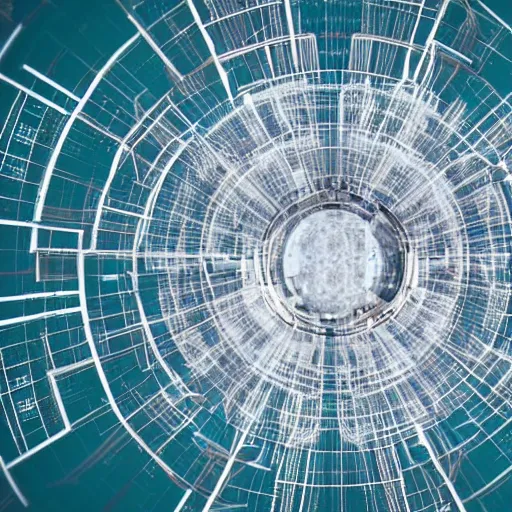 Image similar to wide shot of a man getting trapped inside cern large hadron collider, his body getting pulled apart by particle collision, rendered in octane