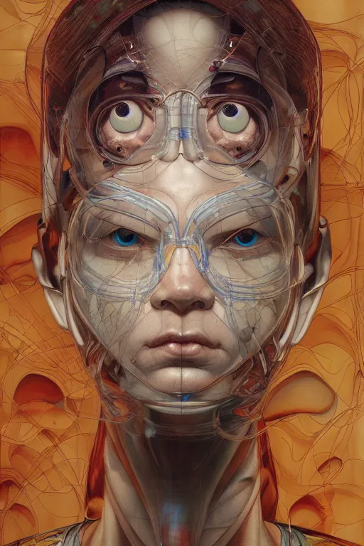 Prompt: medium citizen portrait soft light painted by james jean and katsuhiro otomo and erik jones, inspired by the fifth element, smooth face feature, intricate oil painting, high detail illustration, sharp high detail, manga and anime 1 9 9 9