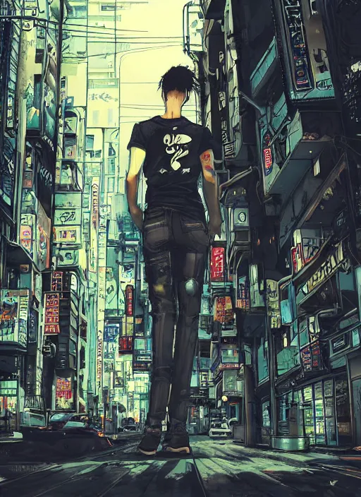 Anime boy KimDëHeizer - Illustrations ART street