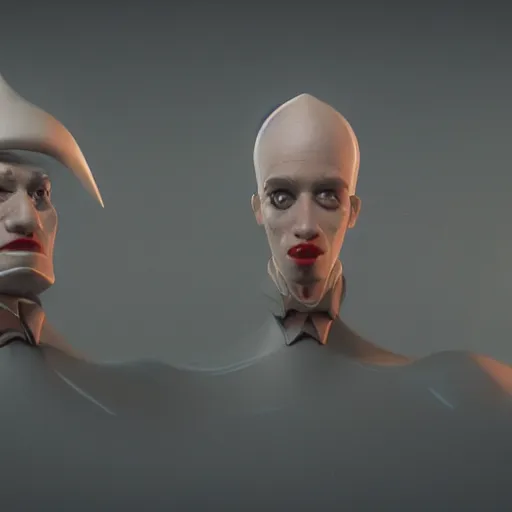 Prompt: coneheads, digital painting, artstation, smooth, sharp focus, octane render, unreal engine, by jimmyc and micaela lattanzio and michael worobec