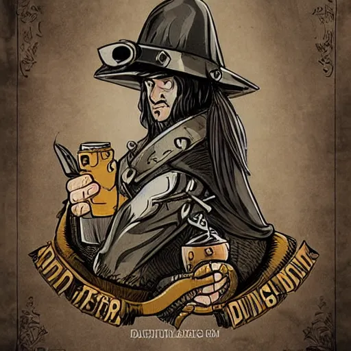 Image similar to lord of the rings in style of dieselpunk