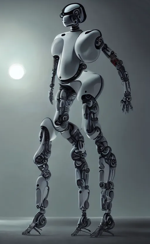 Image similar to sci - fi, human - robot concept, high definition, biorobot