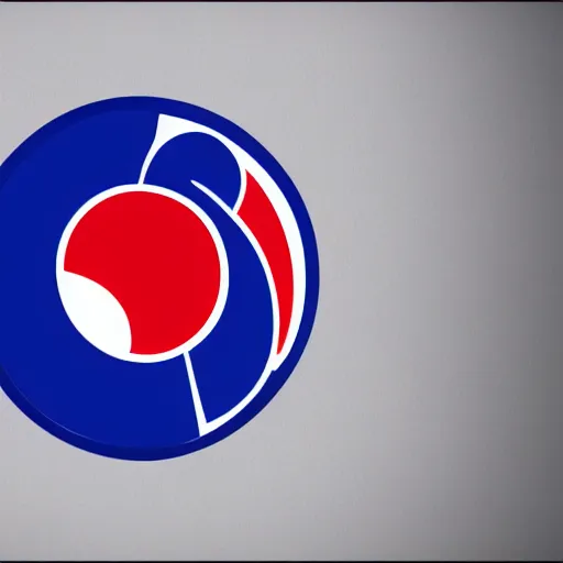 Image similar to pepsi logo concept art