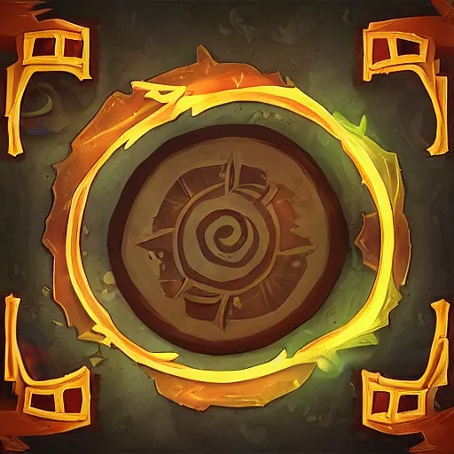 Image similar to glowing magic scroll paper floating in the air, in the style of hearthstone artwork