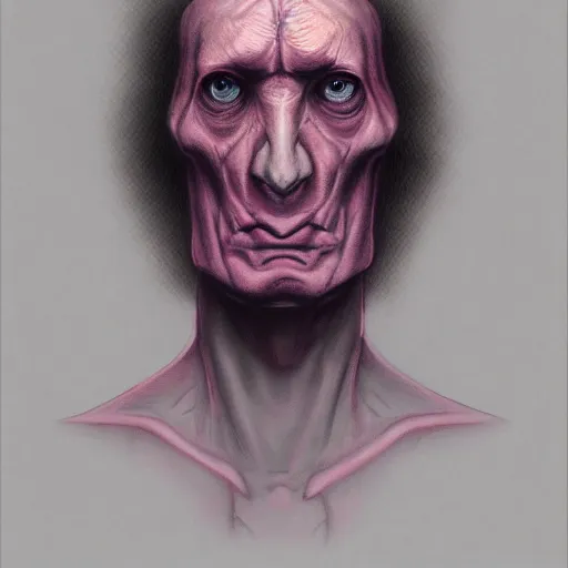 Prompt: a portrait of a character, in the style of wayne barlowe