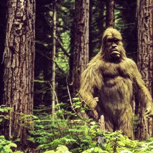 Image similar to bigfoot hunting humans