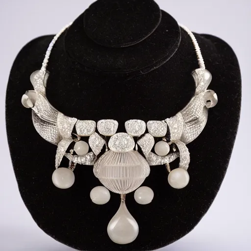 Image similar to necklace jewelry made by rene lalique