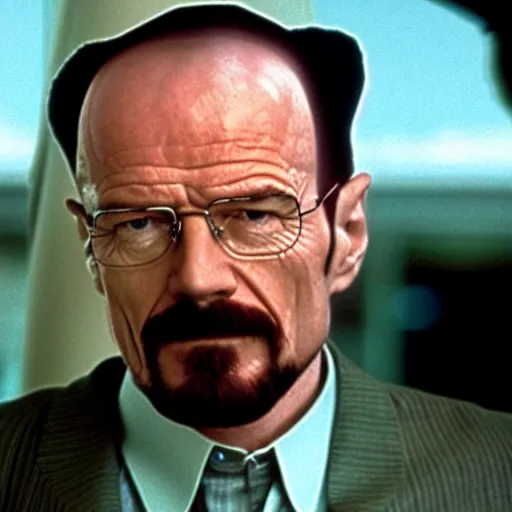 Prompt: A still of Walter White in The Love Boat (1977), colour photo