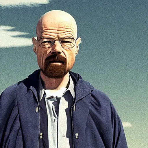 Image similar to a still or walter white in spirited away,