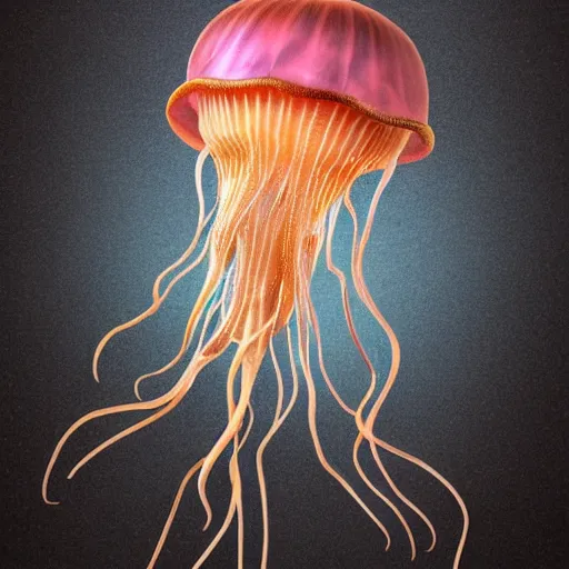 Image similar to jellyfish man hybrid, hyper realistic, 4 k photograph