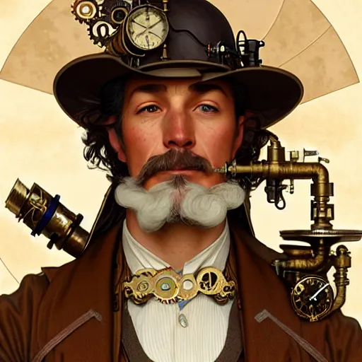 full portrait of steampunk inventor caractacus potts, | Stable ...