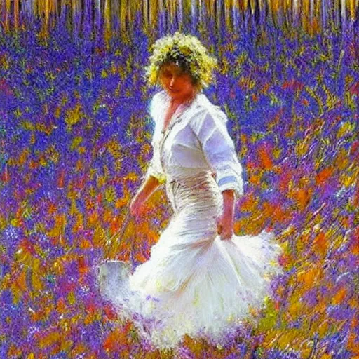 Image similar to by robert hagan pastel white, inca threatening, depressing. art installation. paralyzed by the indescribable beauty of the cosmos.