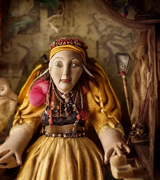portrait of a fortune teller automata by National Stable Diffusion