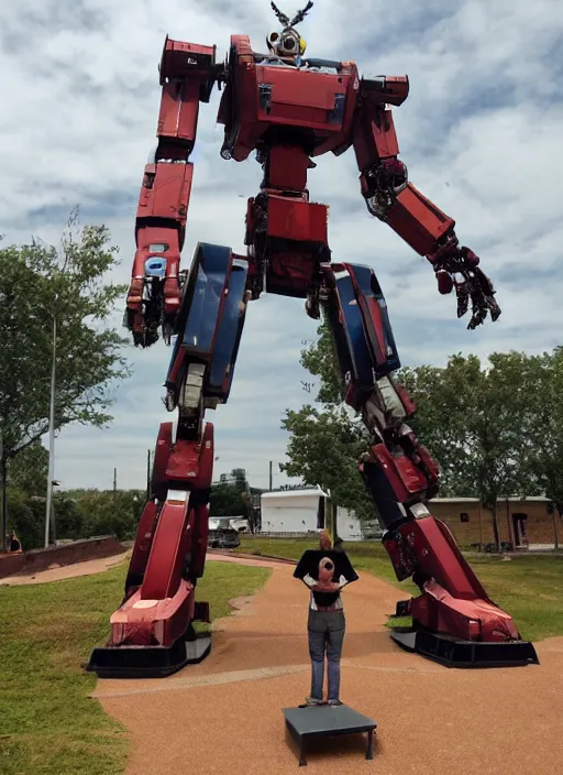 Image similar to scientifically accurate giant robot, mechanical engineering to support its weight