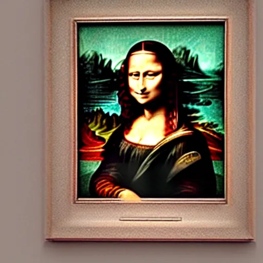 Image similar to the mona lisa