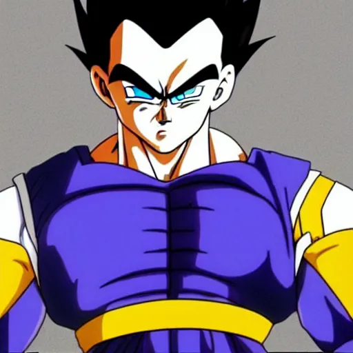 Prompt: vegeta, gta character, detailed face