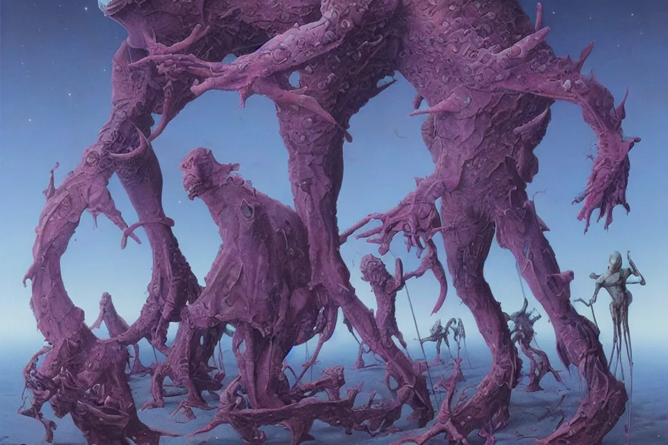 Image similar to universe, wayne barlowe.