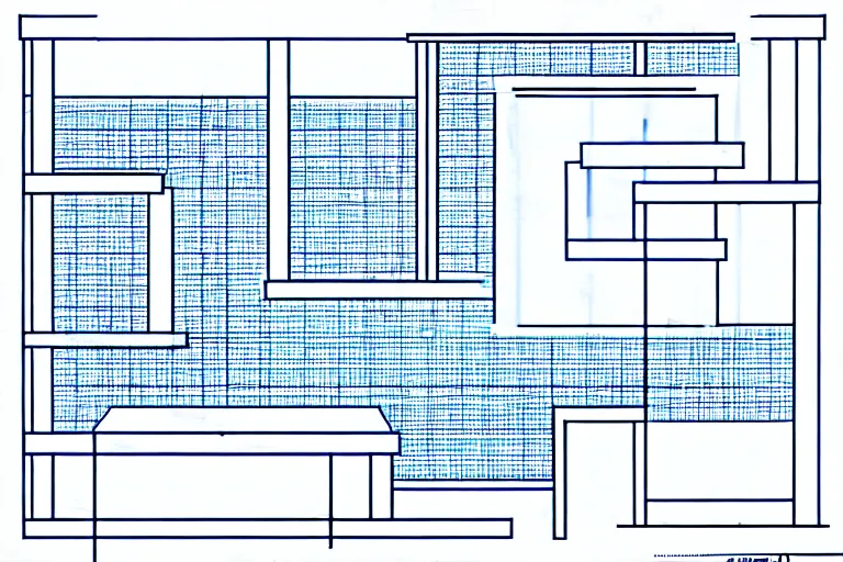 Prompt: a detailed ikea blueprint assembly guide on the construction of consciousness