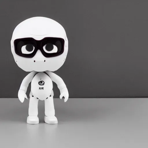 Prompt: an all white art vinyl figure, in the style of kidrobot, sket - one x iamretro, kenny wong x pop mart, space molly, frank kozik, guggimon, studio lighting, subsurface diffusion